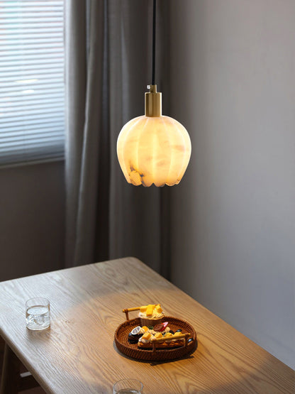 Lilin Alabaster Pendant Light