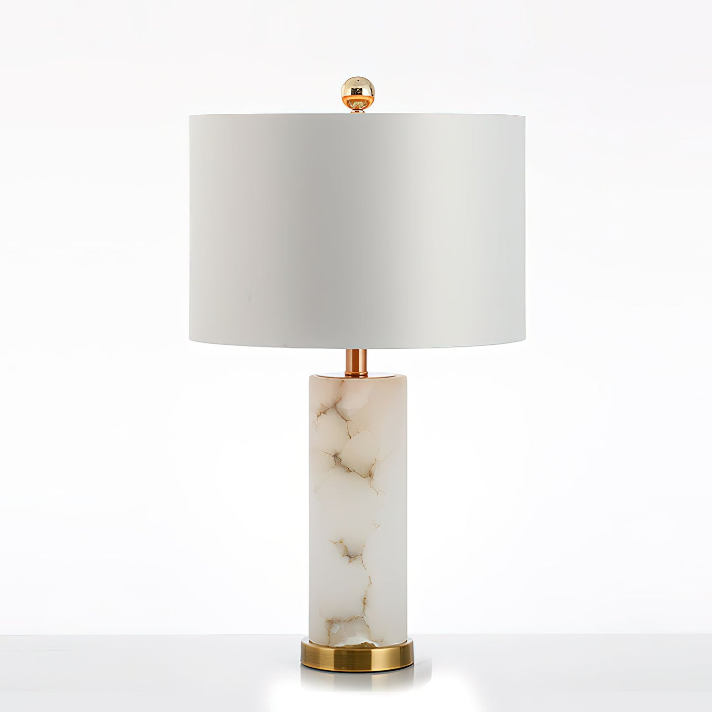 Lineham Alabaster Table Lamp