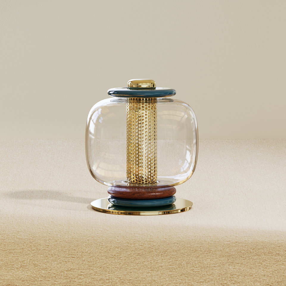 Loulou Glass Table Lamp