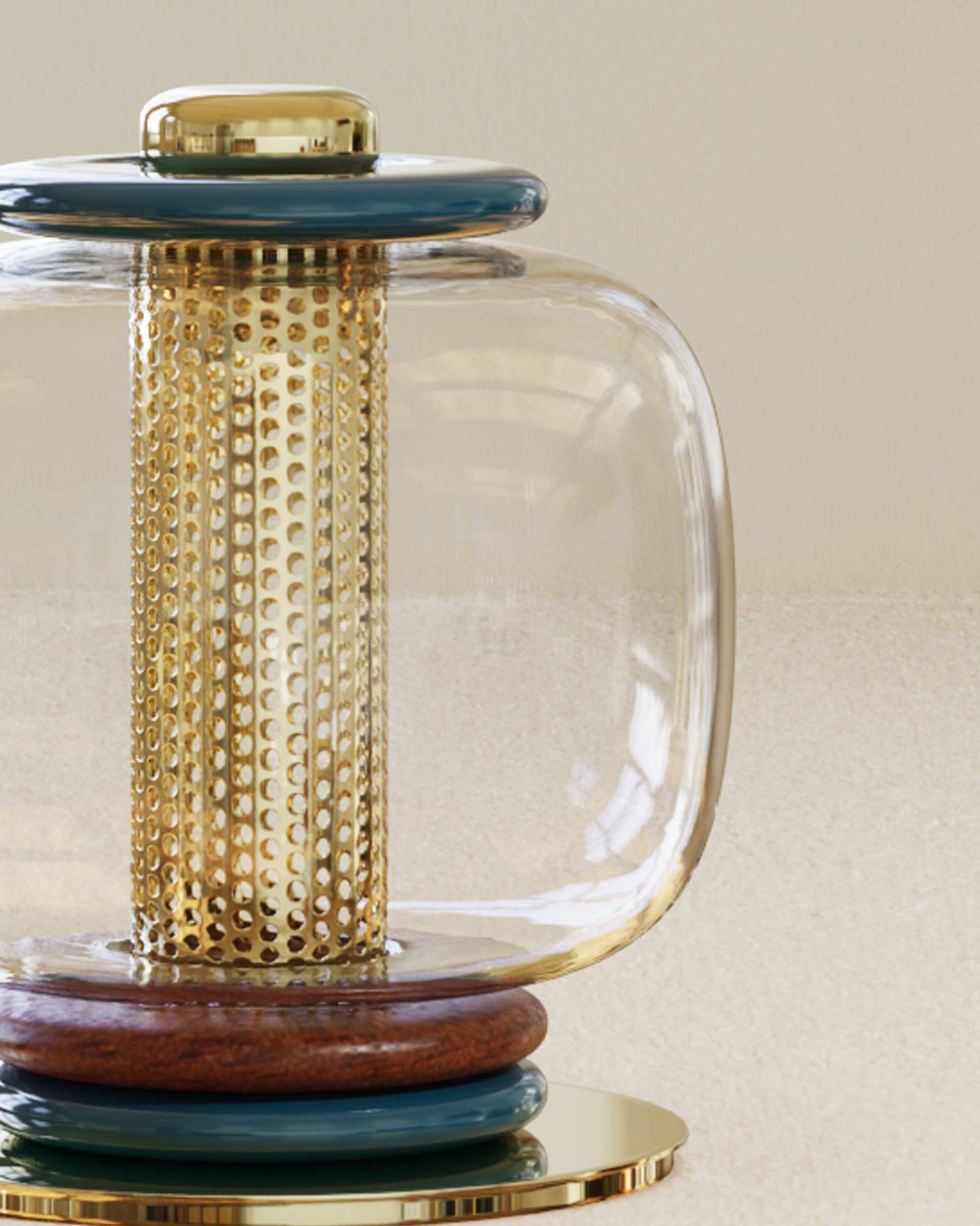 Loulou Glass Table Lamp