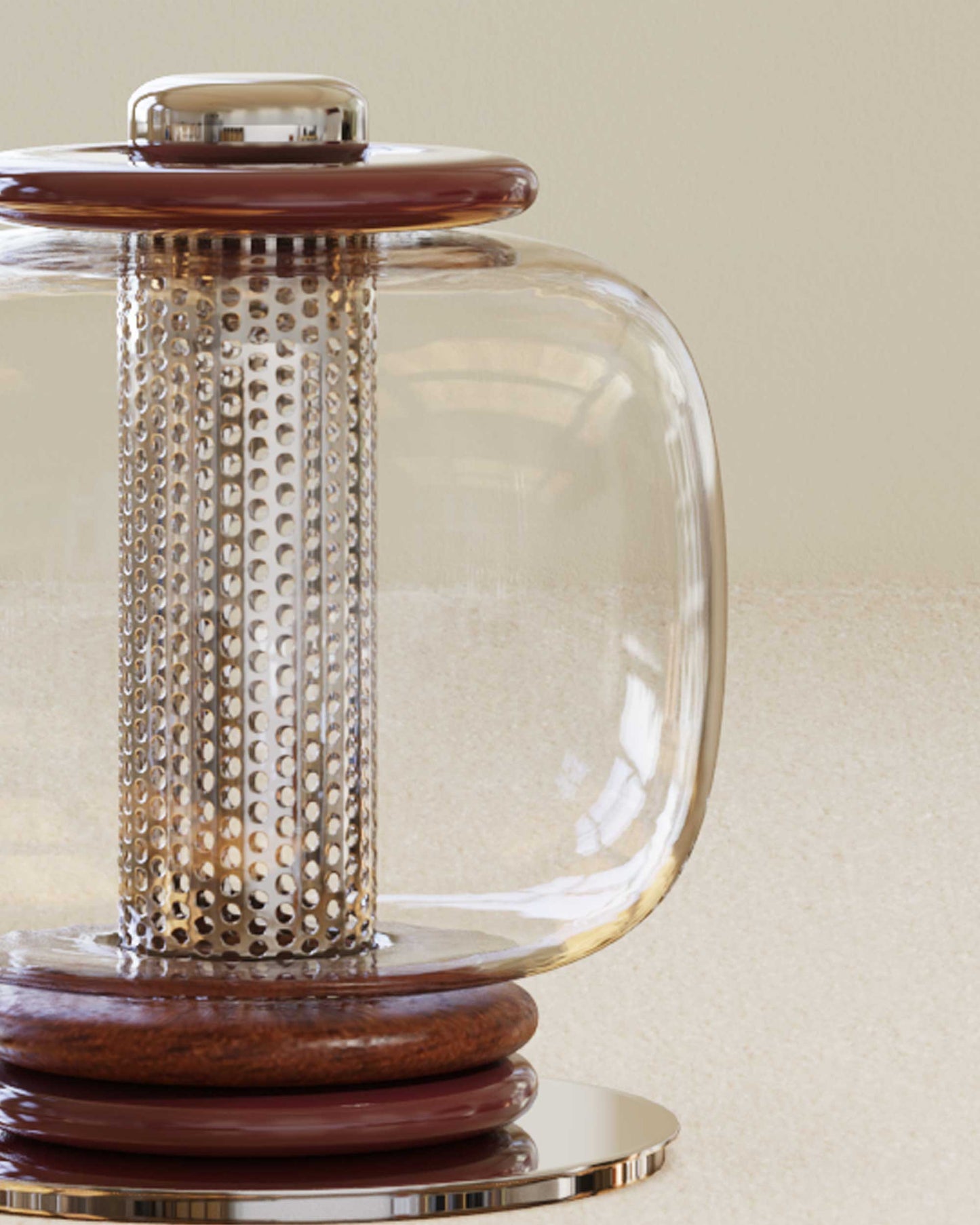 Loulou Glass Table Lamp