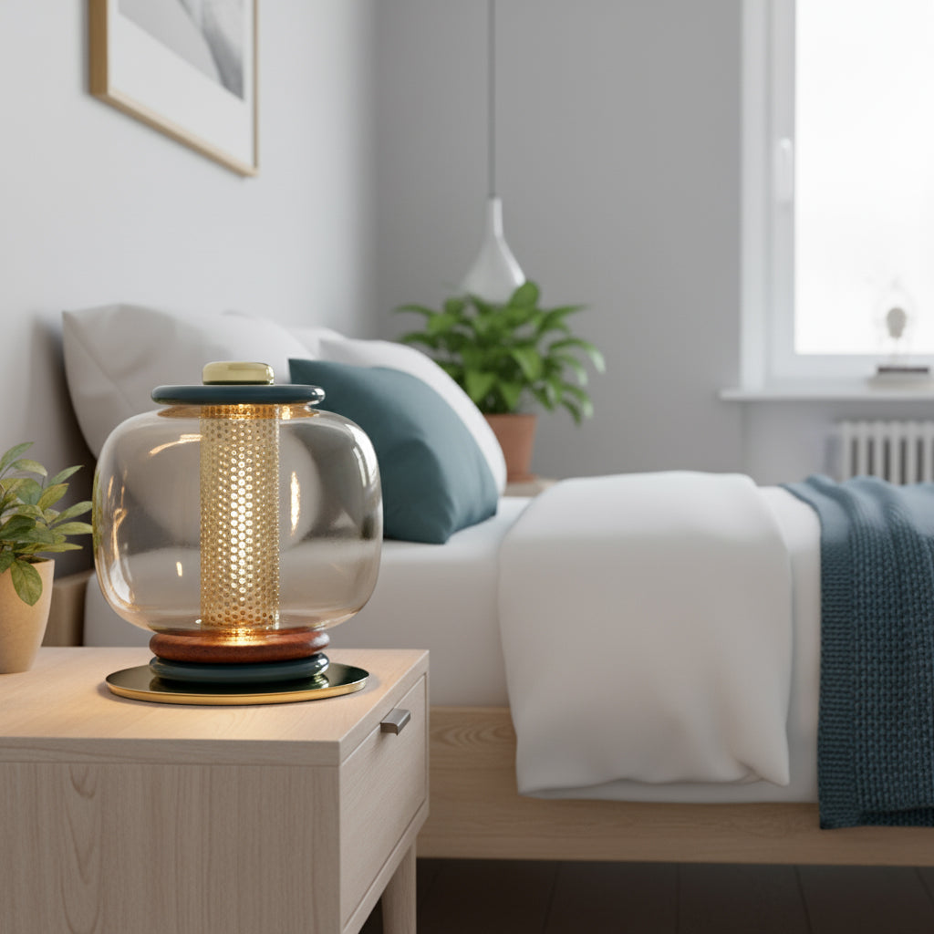 Loulou Glass Table Lamp