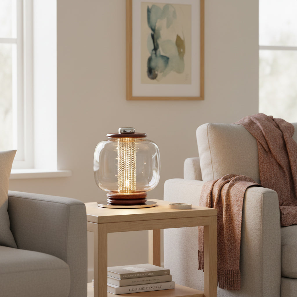 Loulou Glass Table Lamp