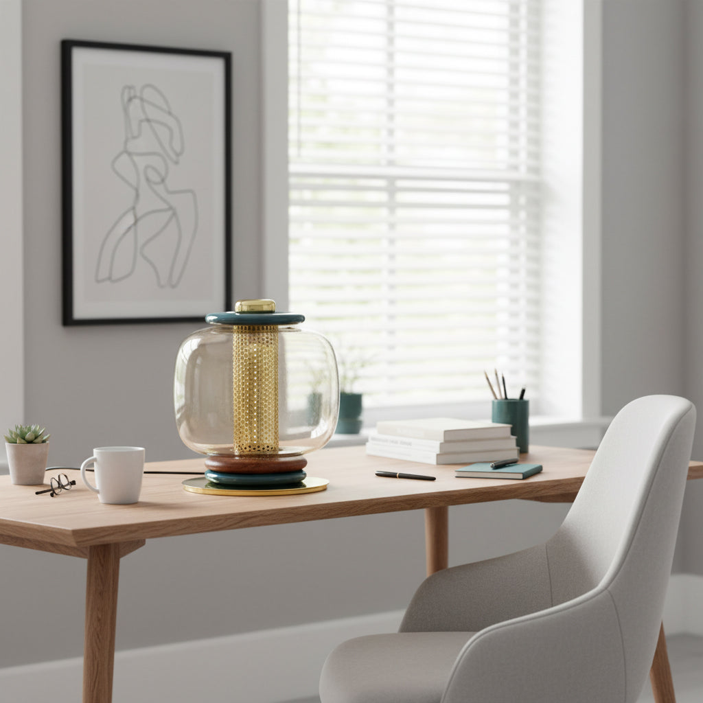 Loulou Glass Table Lamp