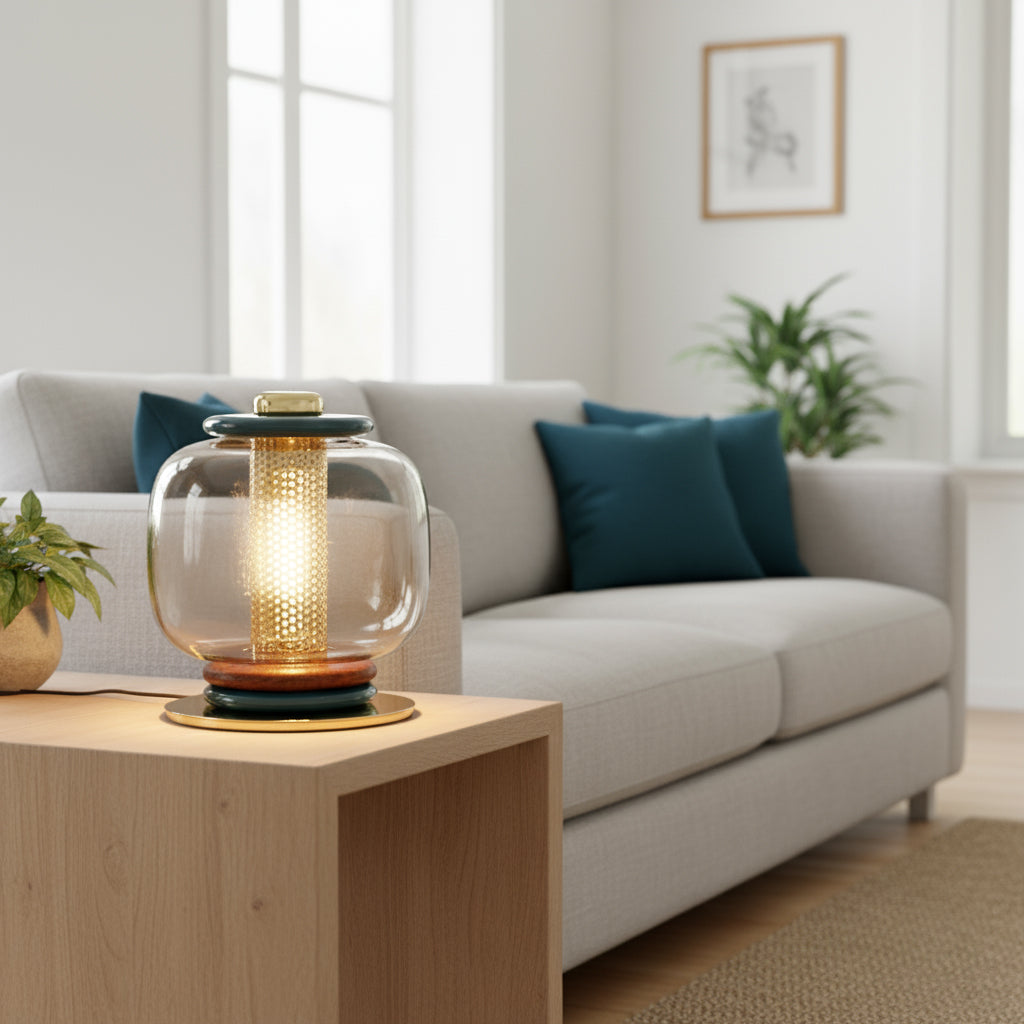 Loulou Glass Table Lamp