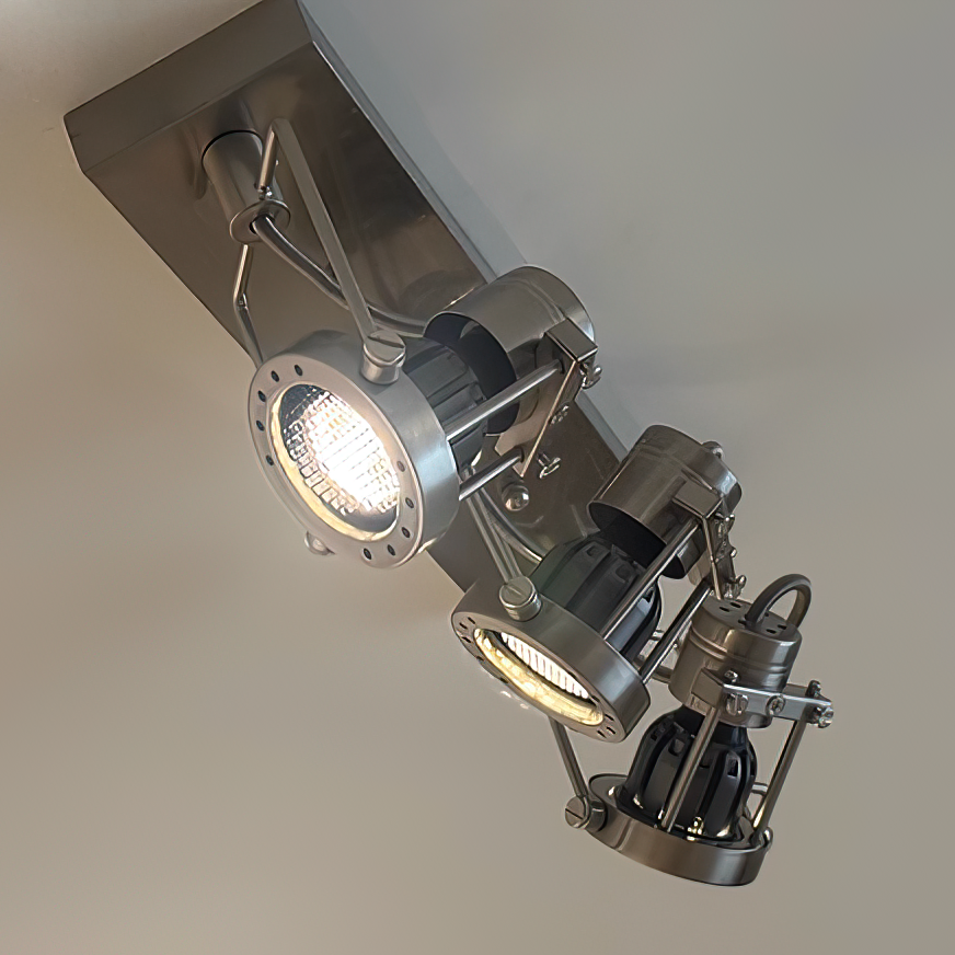 Lucide Industrial Multiple Ceiling Lamp