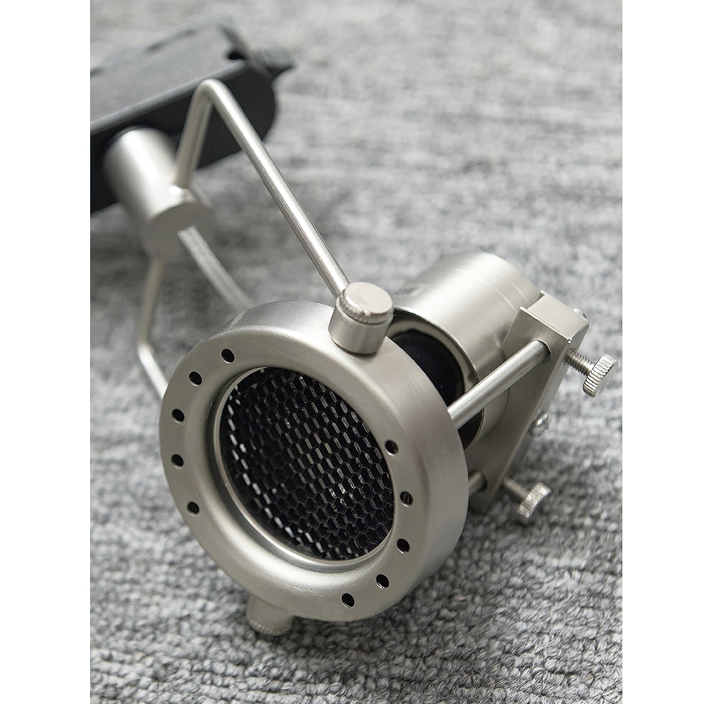 Lucide Industrial Nickel Ceiling Lamp