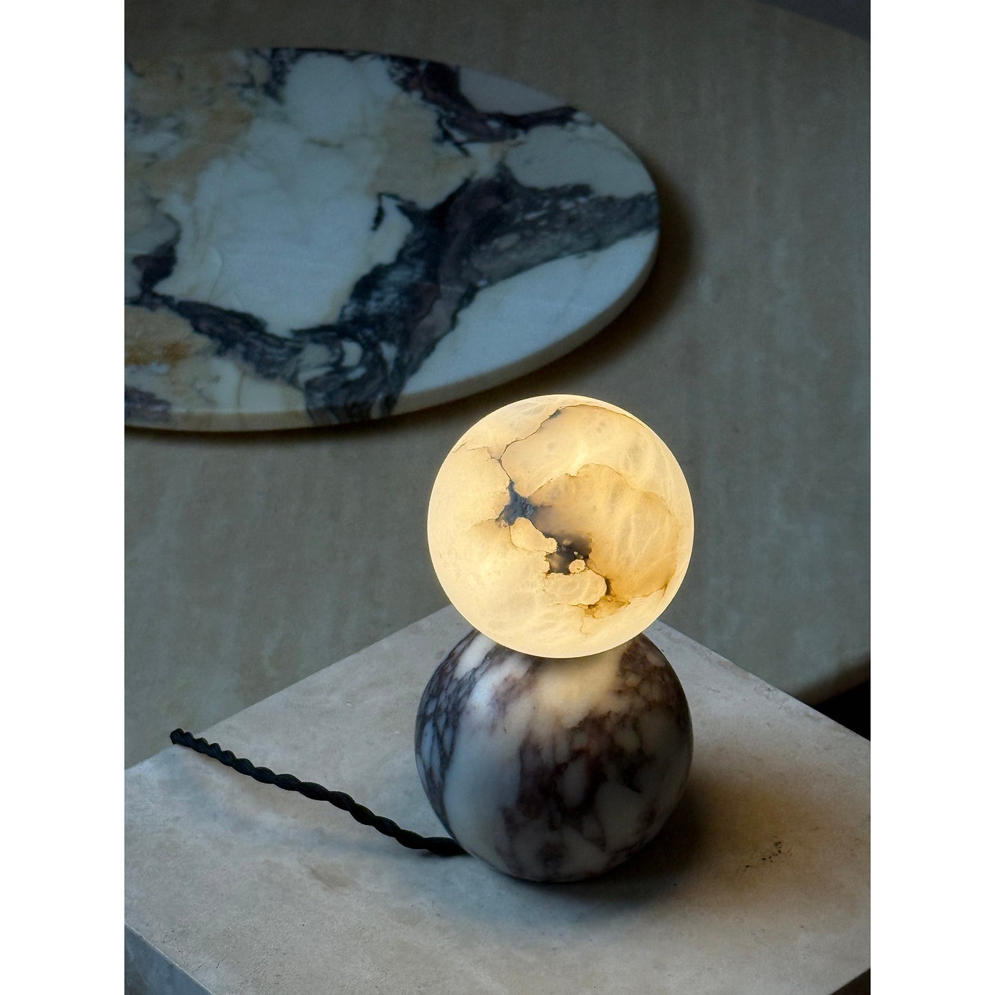 Lucide Marble Table Lamp