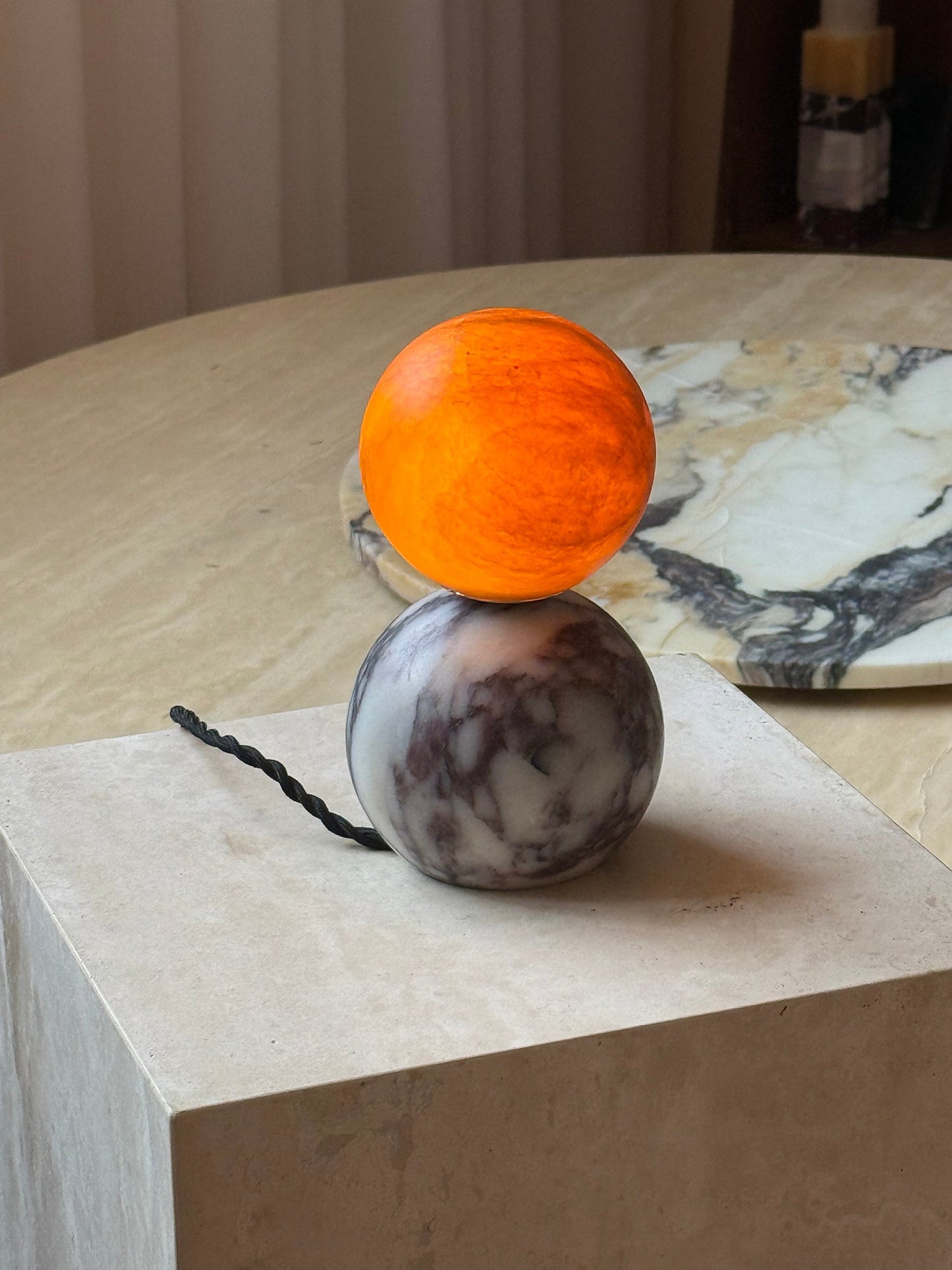 Lucide Marble Table Lamp