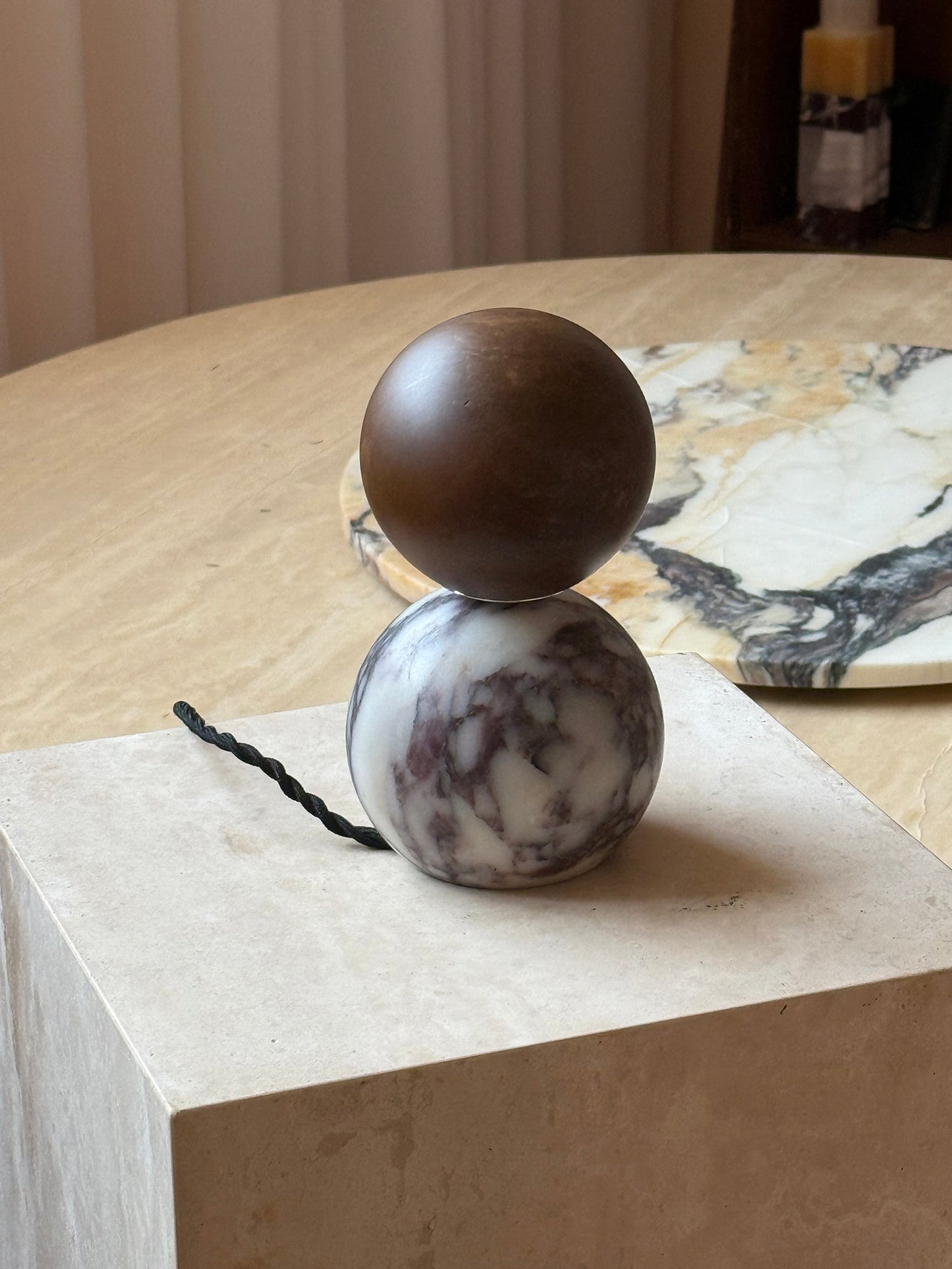 Lucide Marble Table Lamp