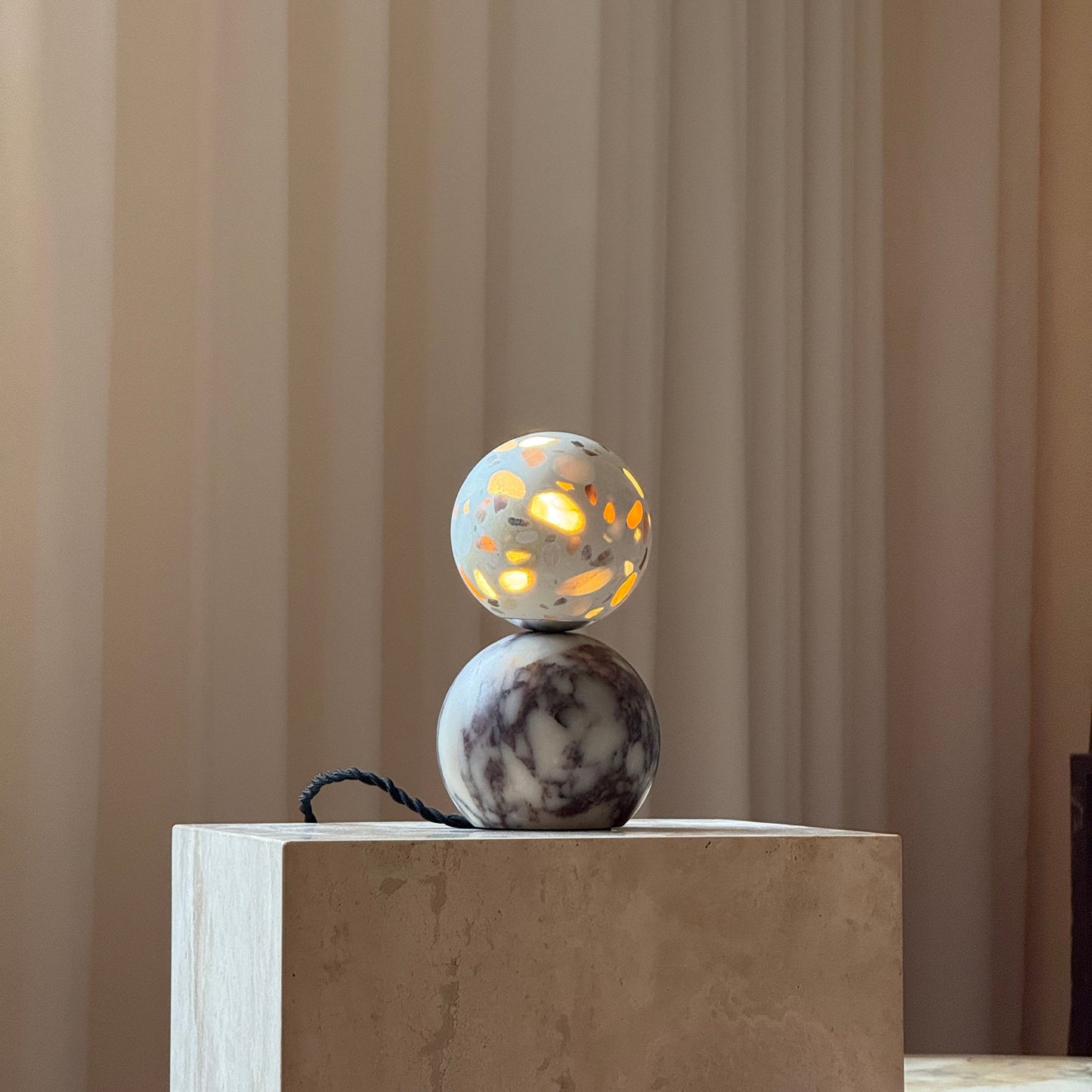 Lucide Marble Table Lamp