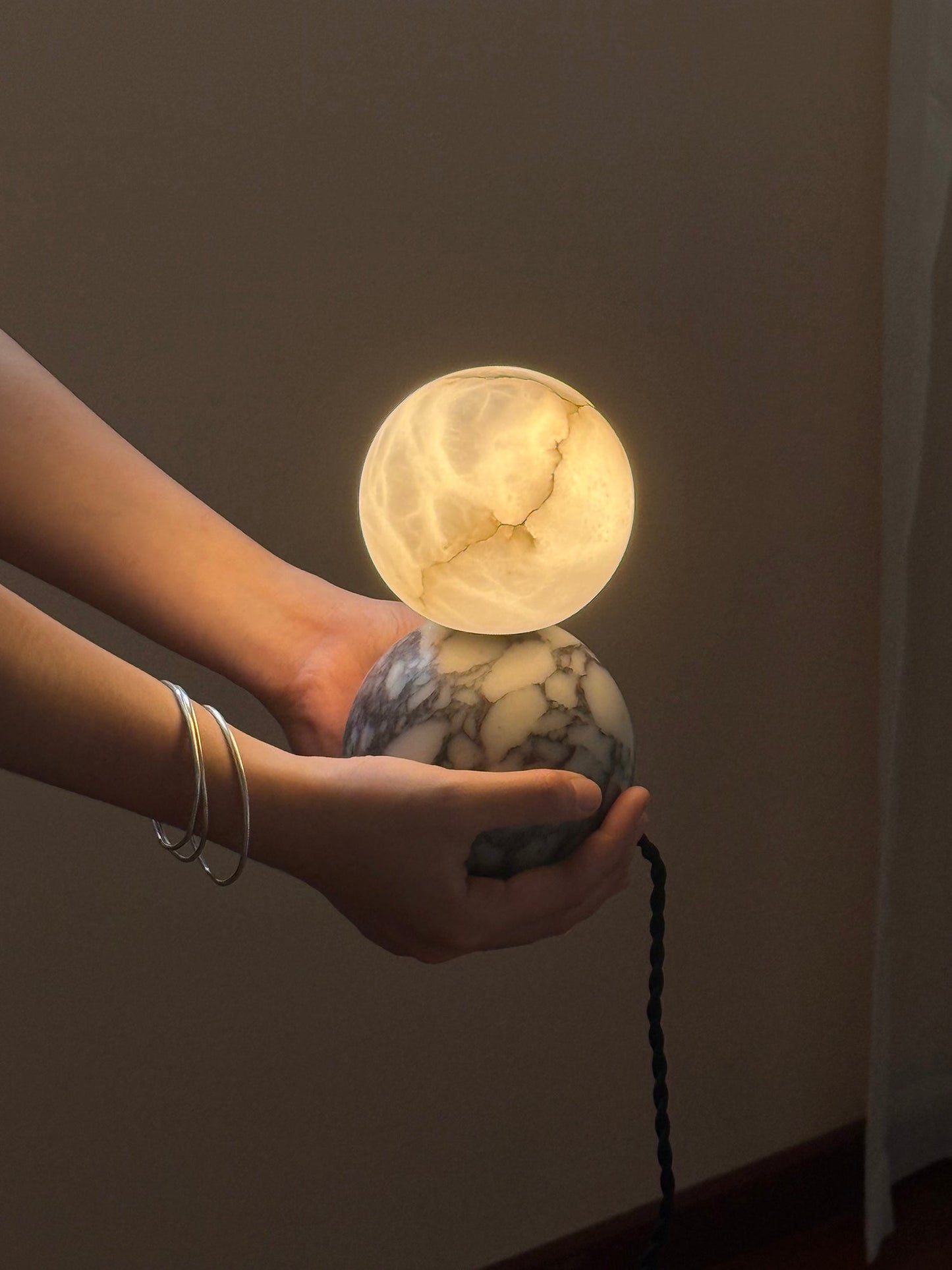 Lucide Marble Table Lamp