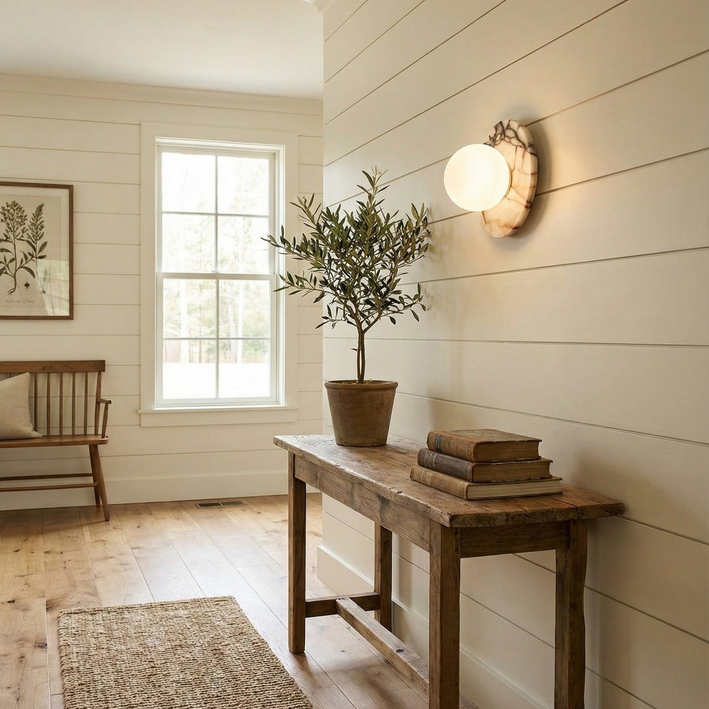 Lucie Flushmount Sconce
