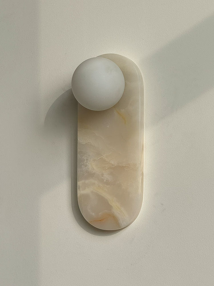 Lucie White Sconce