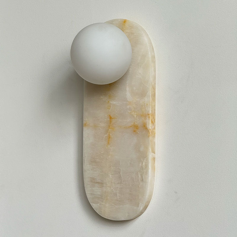 Lucie White Sconce
