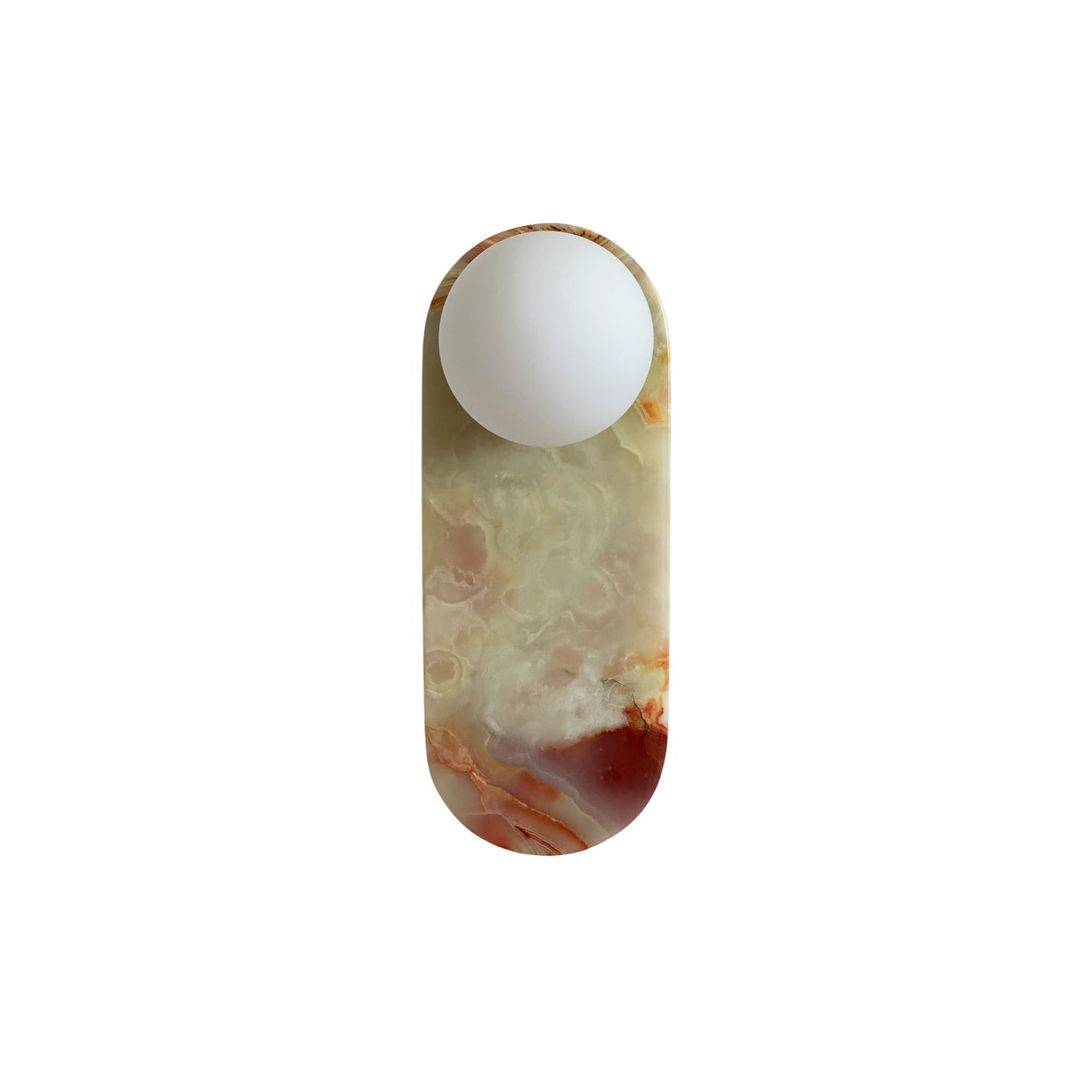 Lucie Cyan Onyx Sconce ∅ 4.7″ x H 12.6″