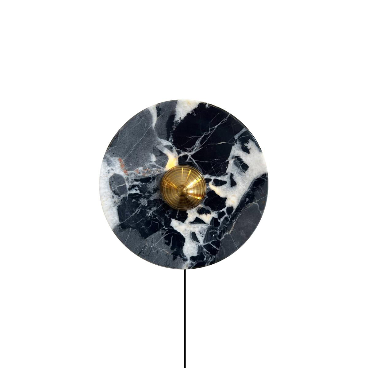 Lucie Marble Plug-in Wall Lamp