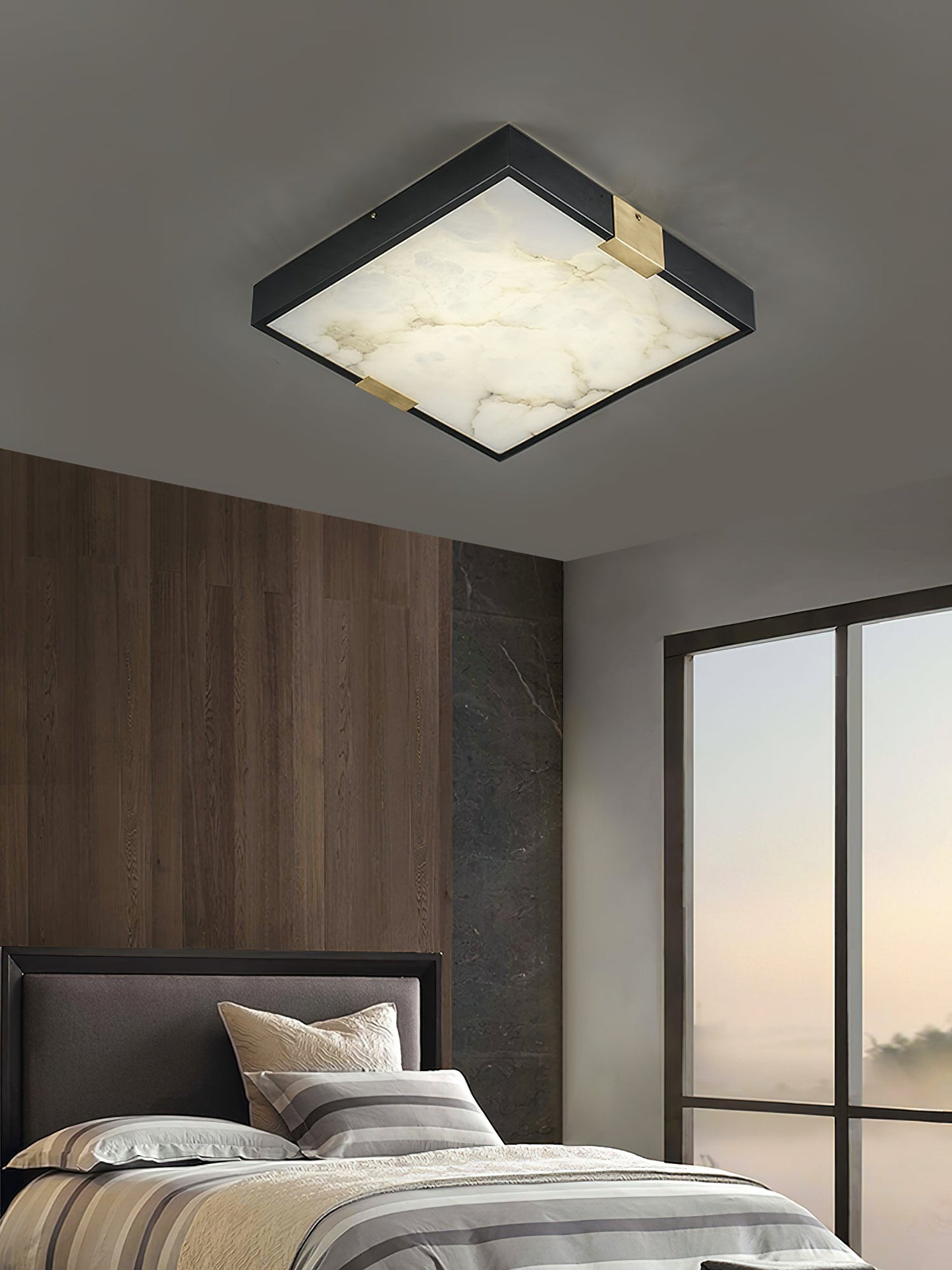 Lucien Alabaster Ceiling Light