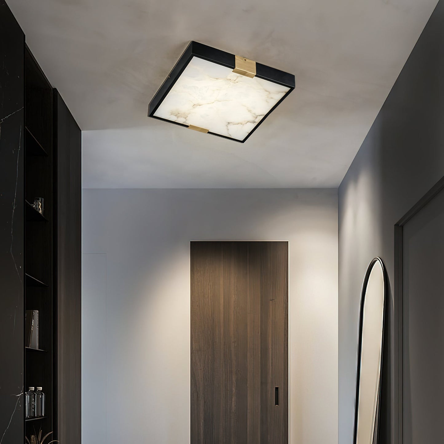 Lucien Alabaster Ceiling Light