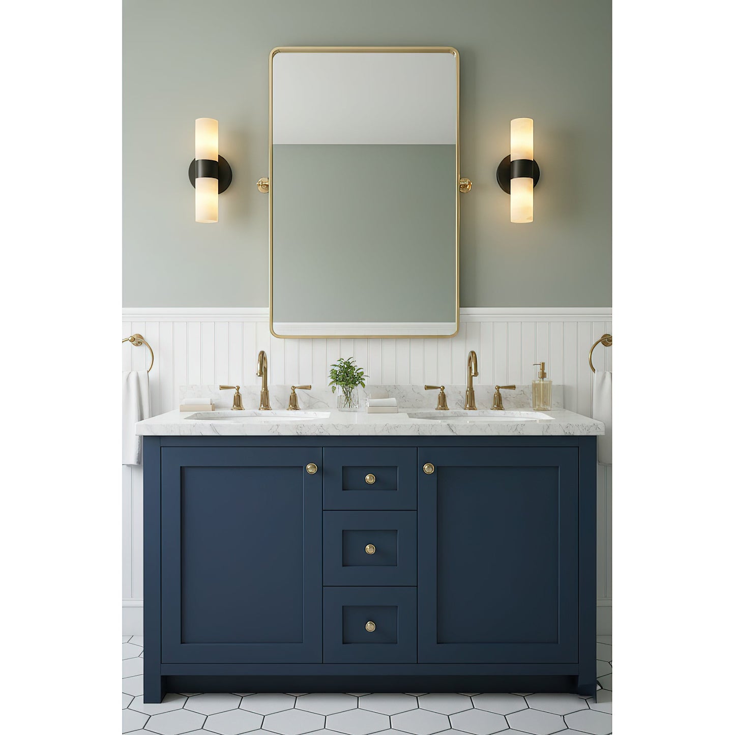 Luella Alabaster Wall Lamp