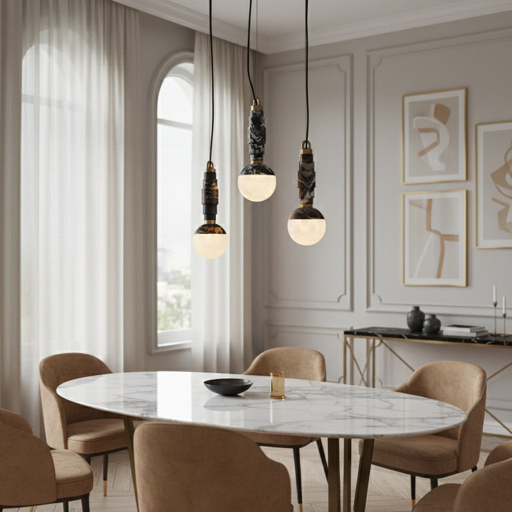 Lunar Marble Pendant Lamp