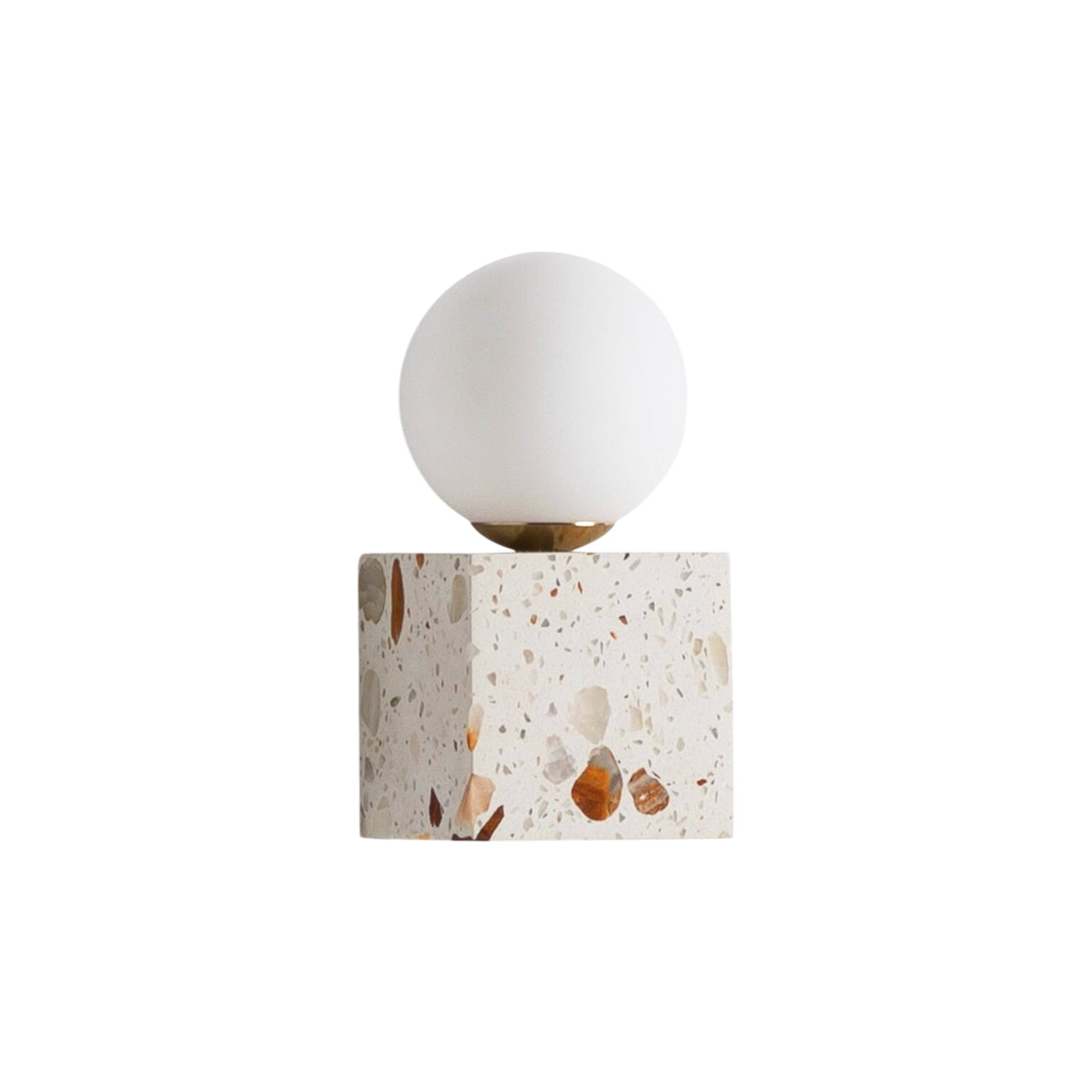Lunas Terrazzo Cube Wall Sconce
