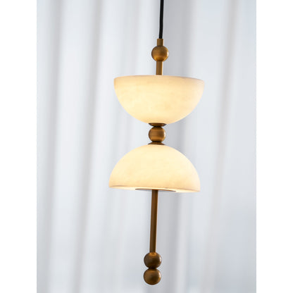 Lyra Alabaster Pendant Lamp
