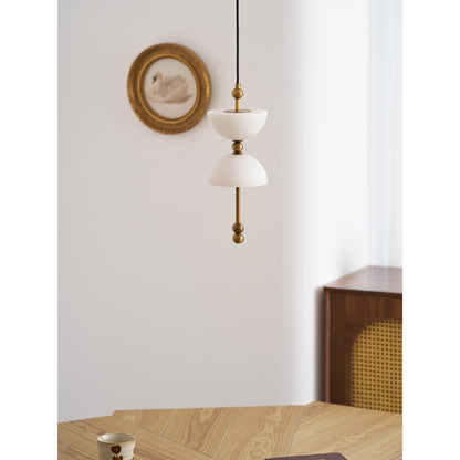 Lyra Alabaster Pendant Lamp