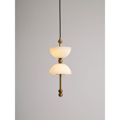 Lyra Alabaster Pendant Lamp