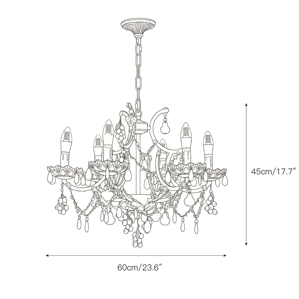Lyra Isadora Chandelier