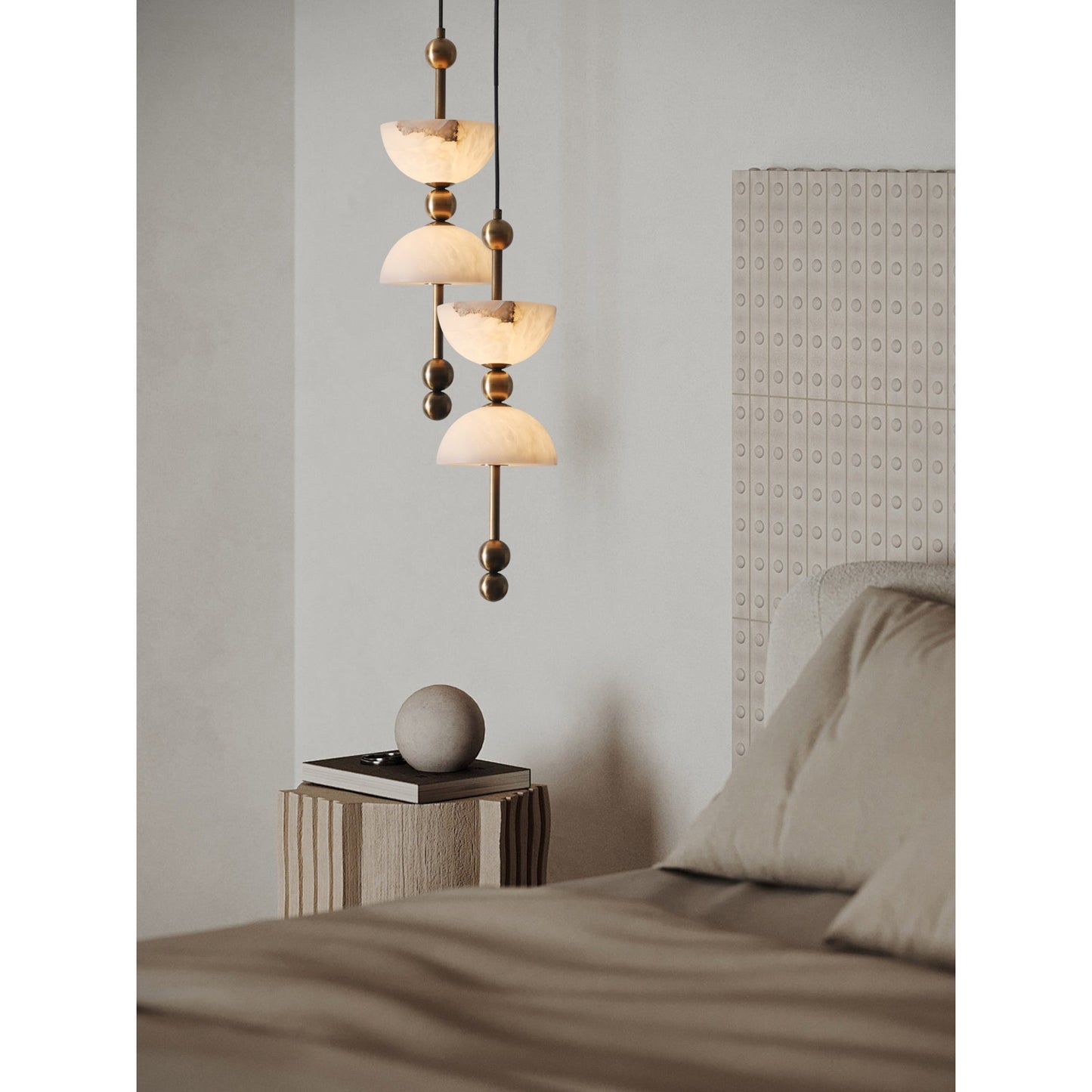 Lyra Alabaster Pendant Lamp