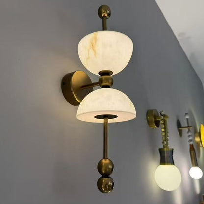 Lyra Alabaster Wall Lamp