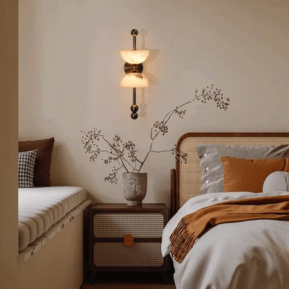 Lyra Alabaster Wall Lamp