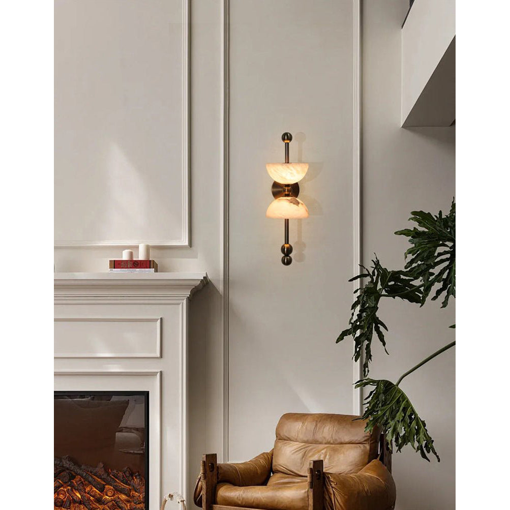 Lyra Alabaster Wall Lamp