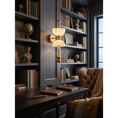 Lyra Alabaster Wall Lamp