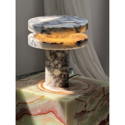 Pillar Marble Table Lamp