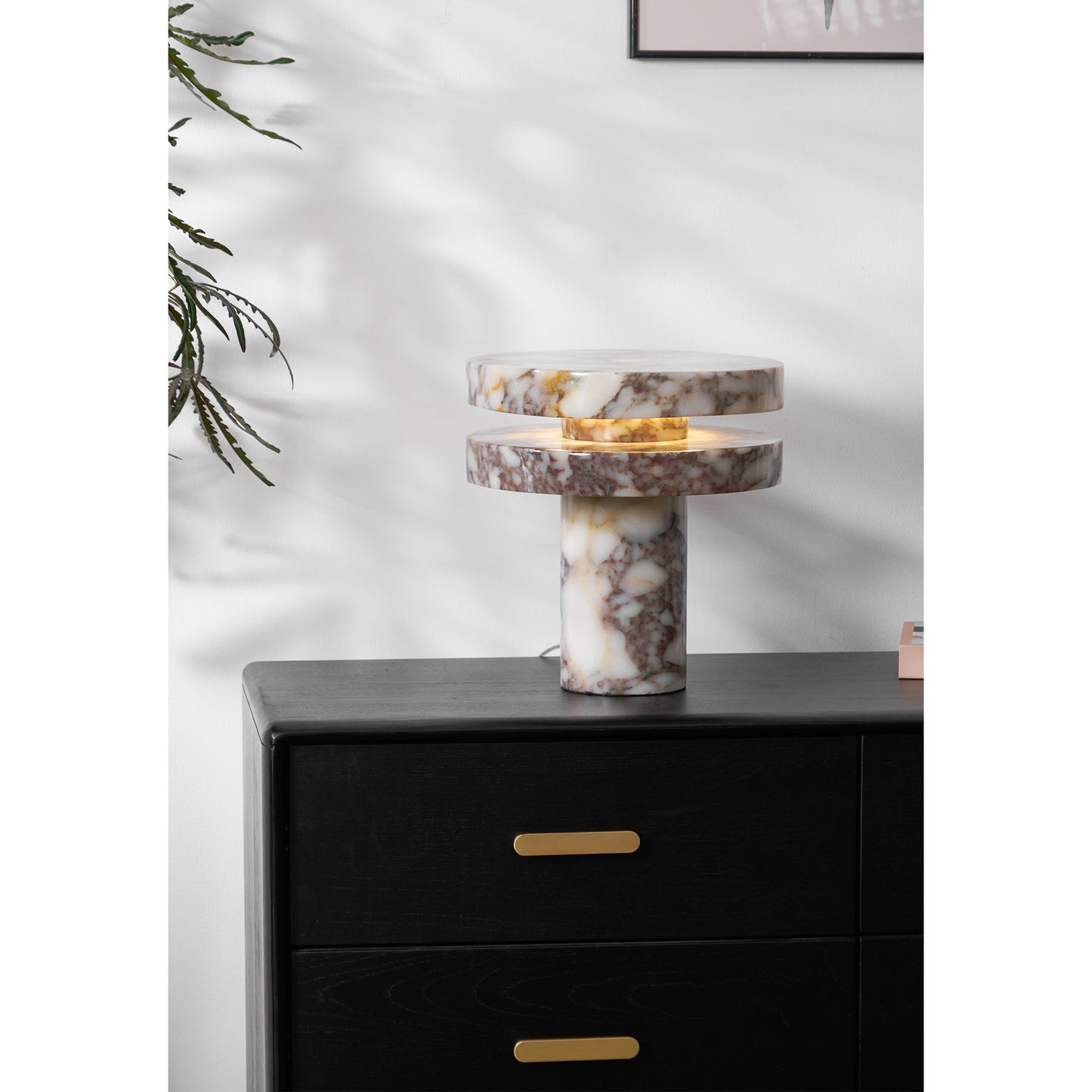 Pillar Marble Table Lamp