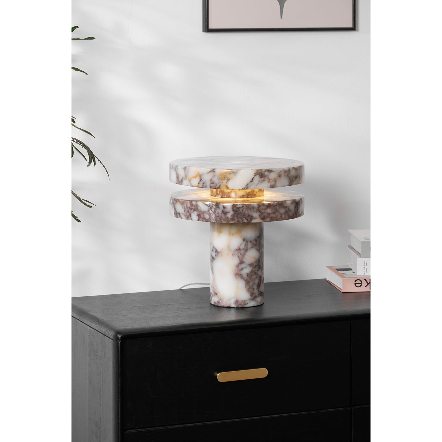 Pillar Marble Table Lamp