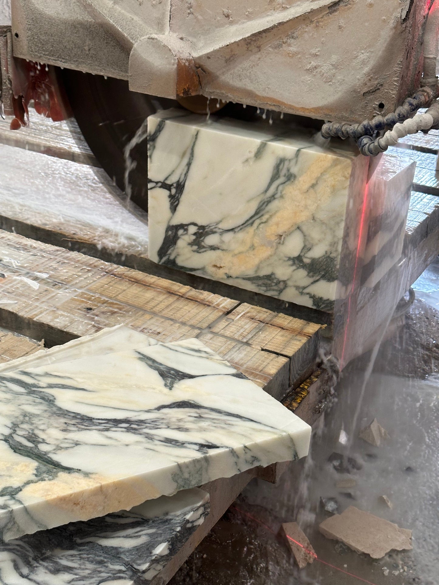 Pillar Marble Table Lamp