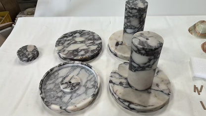 Pillar Marble Table Lamp