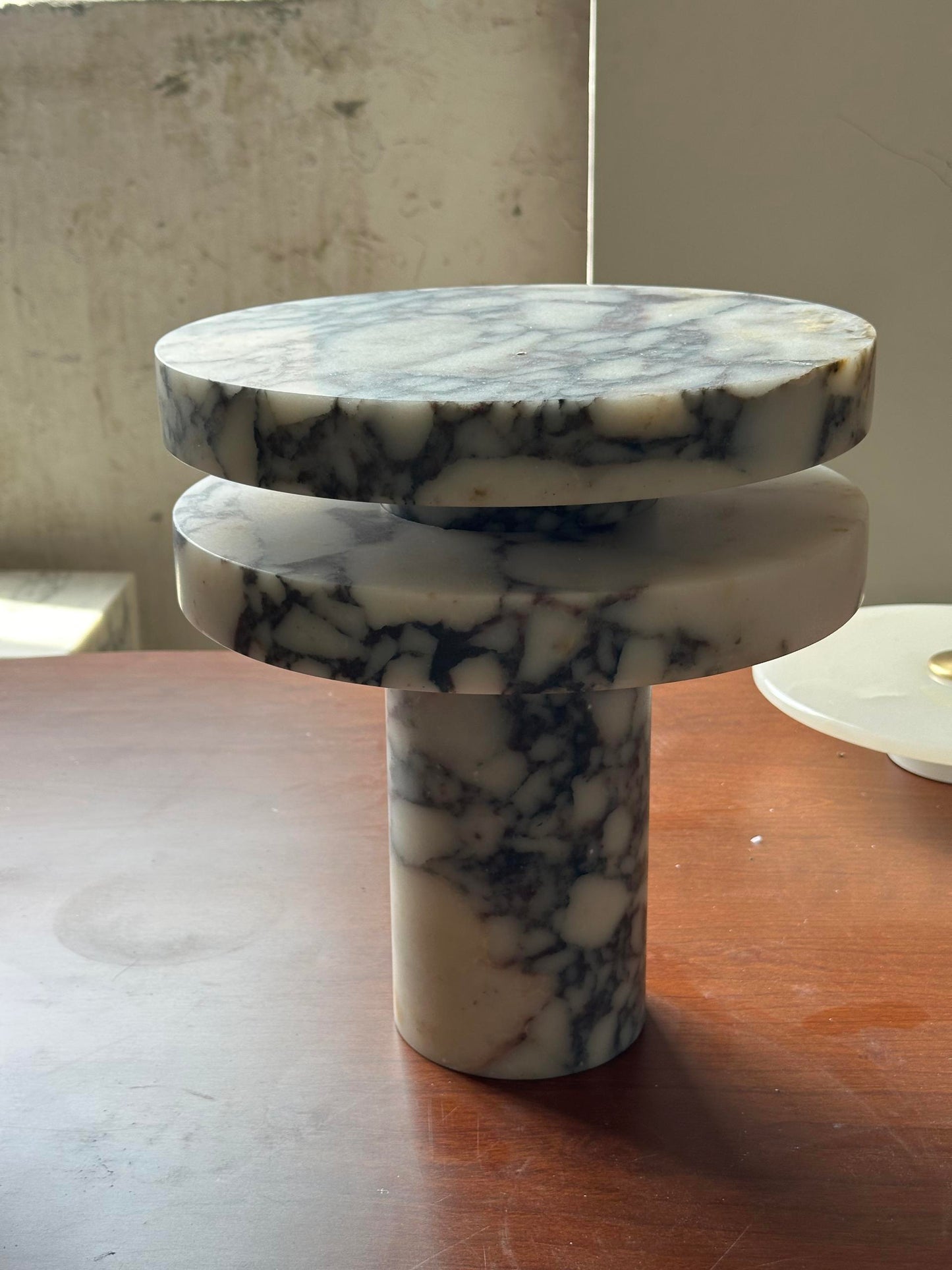 Pillar Marble Table Lamp
