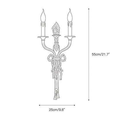 Madeleine Brass Wall Lamp