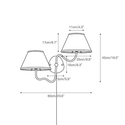 Magdalene Plug-in Wall Lamp