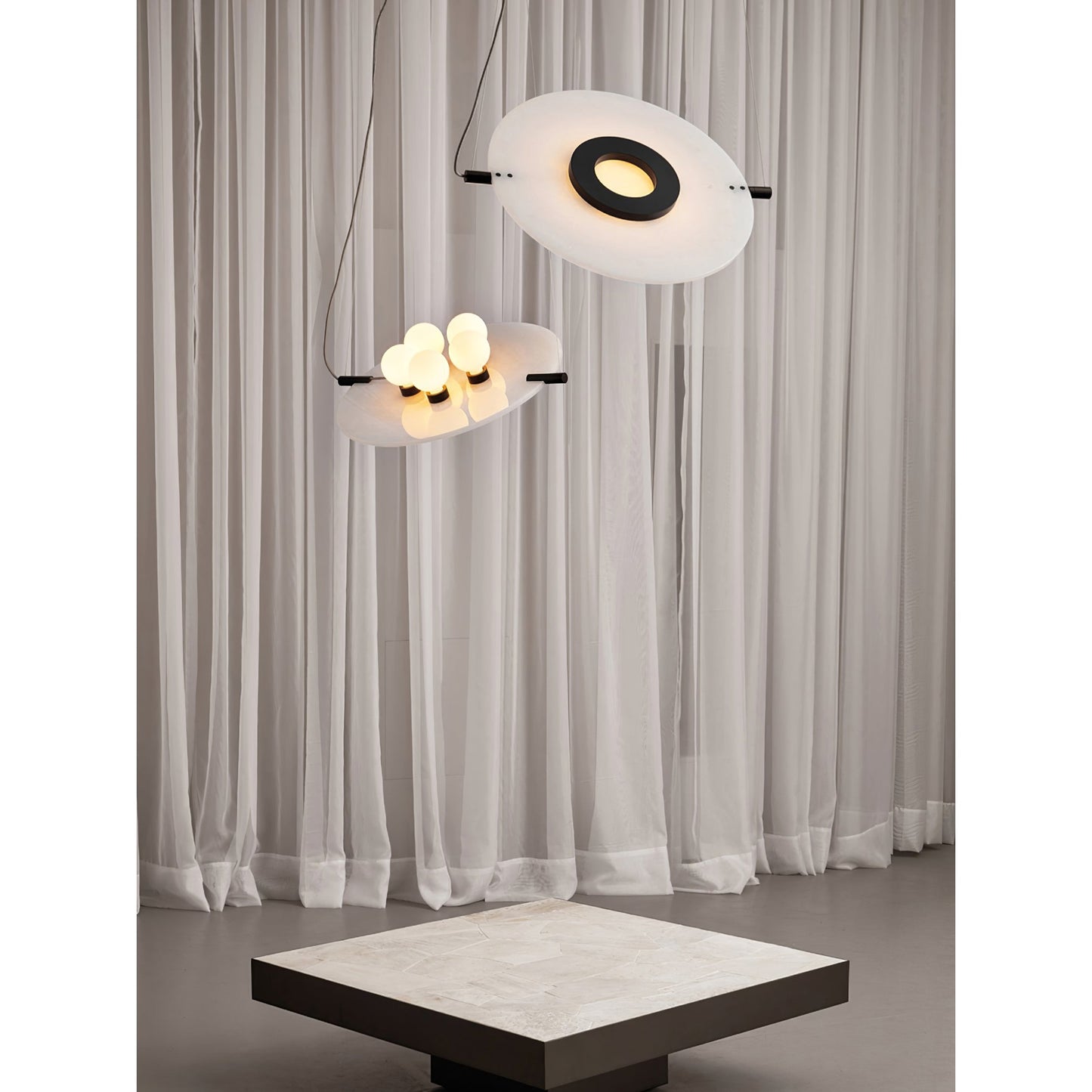 Magma Alabaster Pendant Lamp