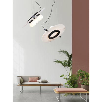 Magma Alabaster Pendant Lamp