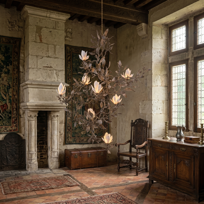Magnolia Grandiflora Chandelier