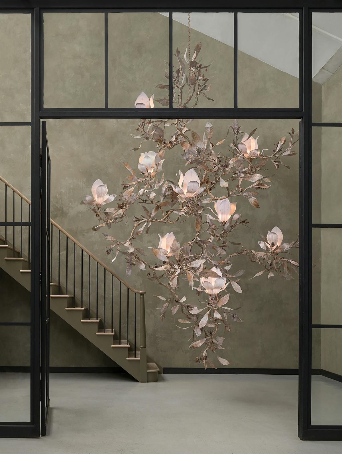 Magnolia Grandiflora Chandelier