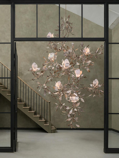 Magnolia Grandiflora Chandelier