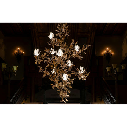 Magnolia Grandiflora Chandelier