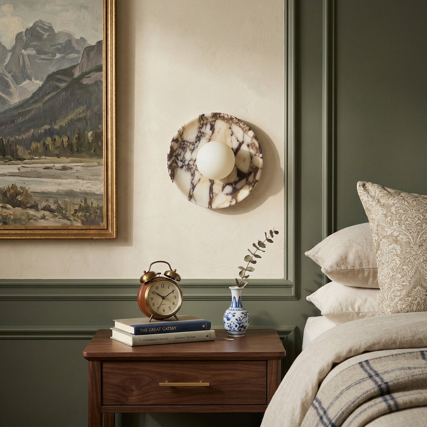 Viola Marble Wall Lamp